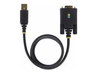 Rugged TPE konštrukcia (1P3FFCNB-USB-SERIAL) - USB / sériový kábel - USB (M) do DB-9 (M) - 1 m - čierna