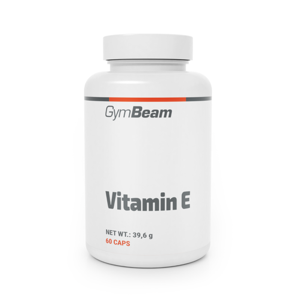 Vitamín E (tokoferyl) - GymBeam, bez príchute, 60 kaps.