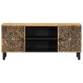 vidaXL TV skrinka 105x33x46 cm masívne mangovníkové drevo