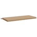 vidaXL Vankúš na lavičku SOEST 100% polyester Piesková 120 x 50 x 5 cm