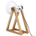 vidaXL Stolová lampa 25 W čierna 30x17x40 cm E27