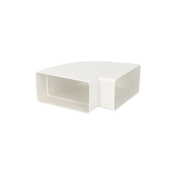 Koleno 90° horizontálne VENTS 8281 - 60x204 mm PVC