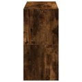 vidaXL Stojany na topánky 2 ks stohovateľné tmavý dub 60x30x30,5 cm