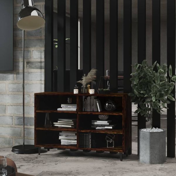 vidaXL Komoda tmavý dub 103,5x35x70 cm drevotrieska