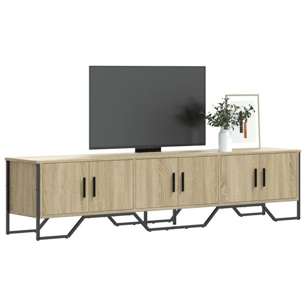 vidaXL TV skrinka dub sonoma 180x34x41 cm kompozitné drevo