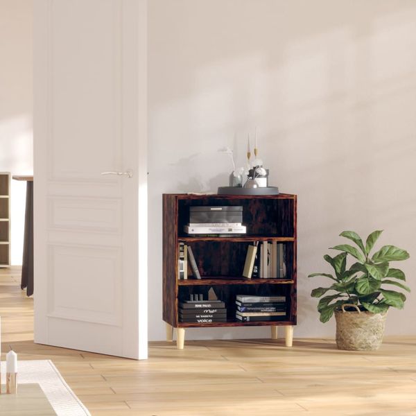 vidaXL Komoda tmavý dub 57x35x70 cm drevotrieska