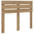 vidaXL Rám postele Remeselný dub 120 x 190 cm Kompozitné drevo