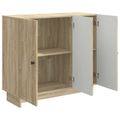 vidaXL Servírovacia skriňa Dub sonoma 89 x 34,5 x 80 cm