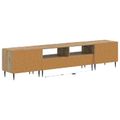 vidaXL 5-dielny LED TV kabinet Dub artisan Kompozitné drevo