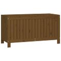 vidaXL Záhradný úložný box medovo-hnedý 115x49x60 cm masívna borovica