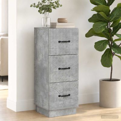 vidaXL Zásuvkový kabinet 33 x 34,5 x 87 cm Kompozitné drevo