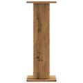 vidaXL Stojany na reproduktor 2ks dub artisan 30x30x80cm kompoz. drevo