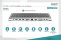Digitus Dokovacia stanica USB-C (10 portov) + klávesnica (GER), HDMI, VGA, 3x USB 3.0, 2x čtečka karet, 2x USB-C, RJ45, z