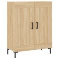 vidaXL Vysoká skrinka dub sonoma 69,5x34x180 cm spracované drevo