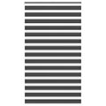 vidaXL Zebra roleta čierna 135x230 cm šírka látky 130,9cm polyester