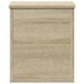 vidaXL Úložný box dub sonoma 30x35x35 cm kompozitné drevo