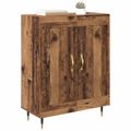 vidaXL Servírovacia skriňa Staré drevo 69,5 x 34 x 90 cm