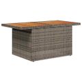 vidaXL Súprava záhradných pohoviek 7 ks Sivá