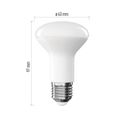 LED žiarovka Classic R63 / E27 / 7 W (60 W) / 806 lm / teplá biela