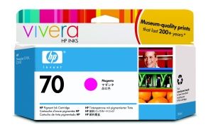 HP no 70 purpurová atramentová kazeta, C9453A