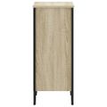 vidaXL Knižnica dub sonoma 50x31x74,5 cm kompozitné drevo