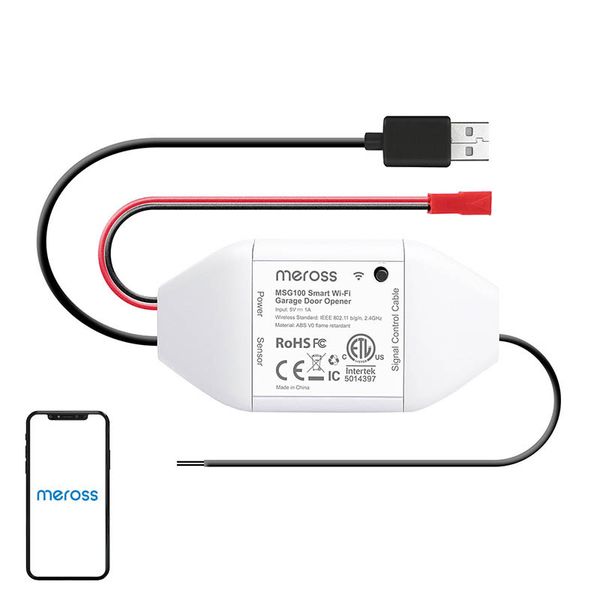 Inteligentný spínač garážových brán Meross MSG100HK (HomeKit)