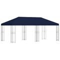 vidaXL Záhradný altánok 6 x 3 m Modrá Polyester a oceľ 190 gsm