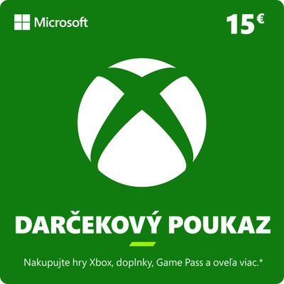 ESD XBOX - Darčeková karta Xbox 15 EUR