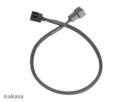 AKASA - PWM predlžovací kábel ventilátora 4 ks