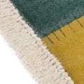 vidaXL Ručne tkaný koberec Kilim, bavlna 200x290 cm, potlač, farebný