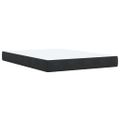 vidaXL Boxspring posteľ s matracom čierna 140x200 cm umelá koža