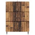 vidaXL Zásuvkový kabinet 66 x 34,5 x 92 cm Kompozitné drevo