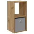 vidaXL Nočný stolík Remeselný dub 30,5 x 27 x 59,5 cm Kompozitné drevo