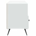 vidaXL TV skrinka Biela 102 x 34,5 x 50 cm Kompozitné drevo