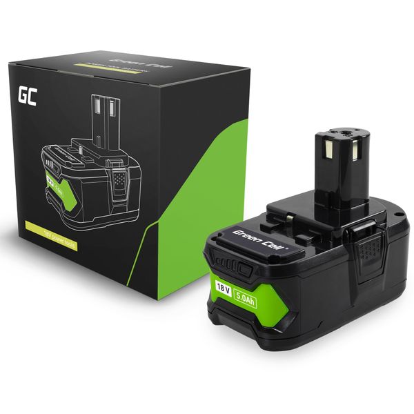 PTRY18V5 Green Cell batéria pre Ryobi ONE+ RB18L50 18V 5Ah