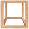 vidaXL Stojany na uteráky 60x20x20 cm masívny orech