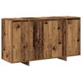 vidaXL Servírovacia skriňa Staré drevo 135 x 41 x 75 cm