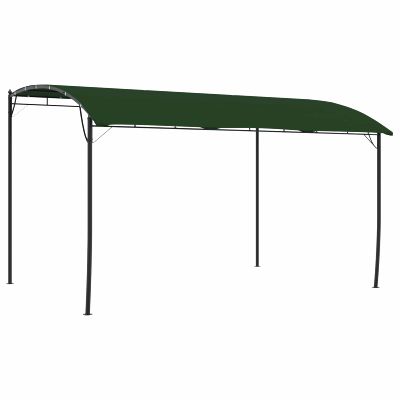 vidaXL Altánok 4 x 3 x 2,55 m Zelená