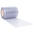 vidaXL Záves do dverí priehľadný 300 mm x 2,6 mm 25 m PVC