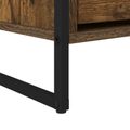 vidaXL TV skrinka 100 x 36 x 49,5 cm Dymová dub Kompozitné drevo