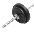 vidaXL Súprava obojručných a jednoručných činiek 30 kg