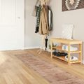 vidaXL Behúň MARSA Biela 50 x 350 cm Polyester a PVC