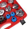 Sada na demontáž olejových filtrov MECHANIC OIL WRENCH 19, 19 ks SIXTOL