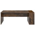 vidaXL Konferenčný stolík Dymová dub 95 x 50 x 34 cm Kompozitné drevo