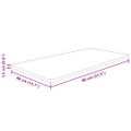 vidaXL Kúpeľňová doska bledohnedá 80x40x1,5 cm ošetrený masív