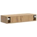 vidaXL Nástenný bočný stôl 87,5 x 34,5 x 17 cm Kompozitné drevo