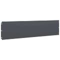 vidaXL Obrubník trávnika 20 ks 25 x 103 cm Antracitová