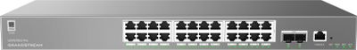 Grandstream GWN7803 Pro L2++ Managed switch, 24 portov, 2x SFP+
