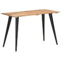 vidaXL Jedálenský stolík s nepravidelnými hranami 120x60x75 cm akáciový masív