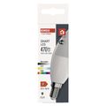 Chytrá LED žárovka GoSmart sviečka / E14 / 4,8 W (40 W) / 470lm / RGB / stmievateľná / Wi-Fi